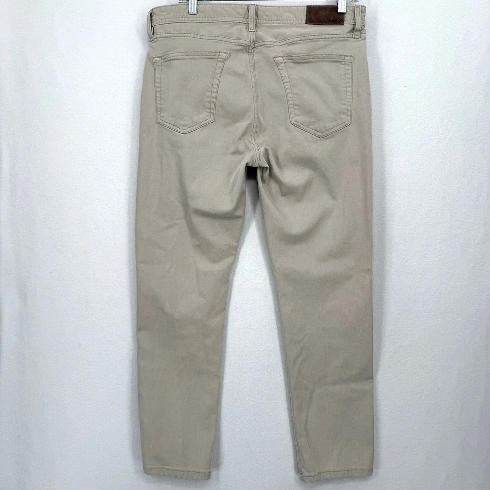 Johnnie-O Hugo Pants Mens 33x27 Light‎ Khaki JMPA1470 Promodal Cotton Stretch